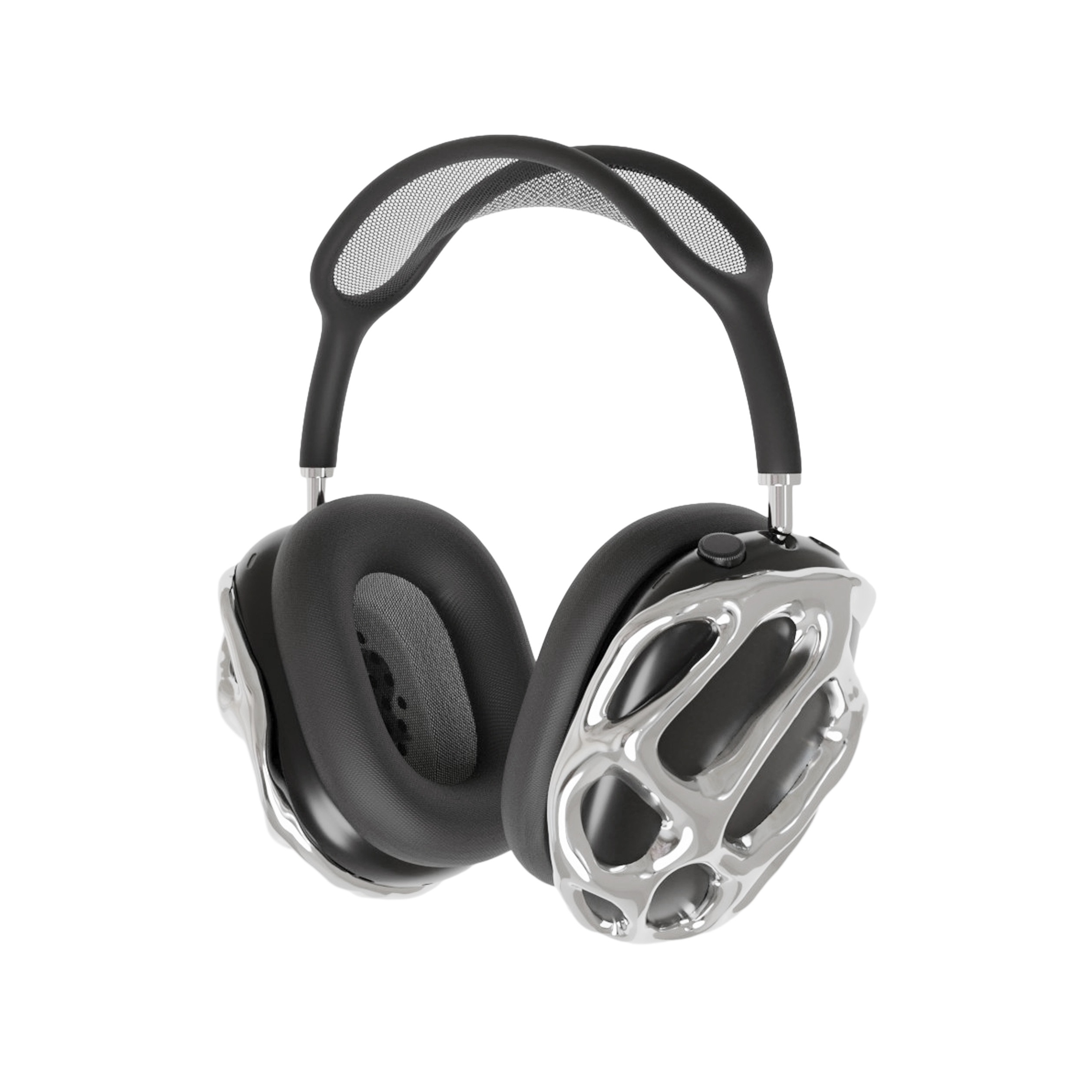 3d printing original design tremella kind of semi-transparent white fungus case