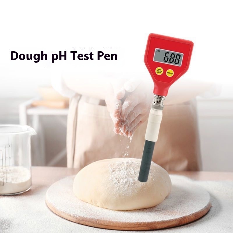 Skin surface paper flat solid ph meter