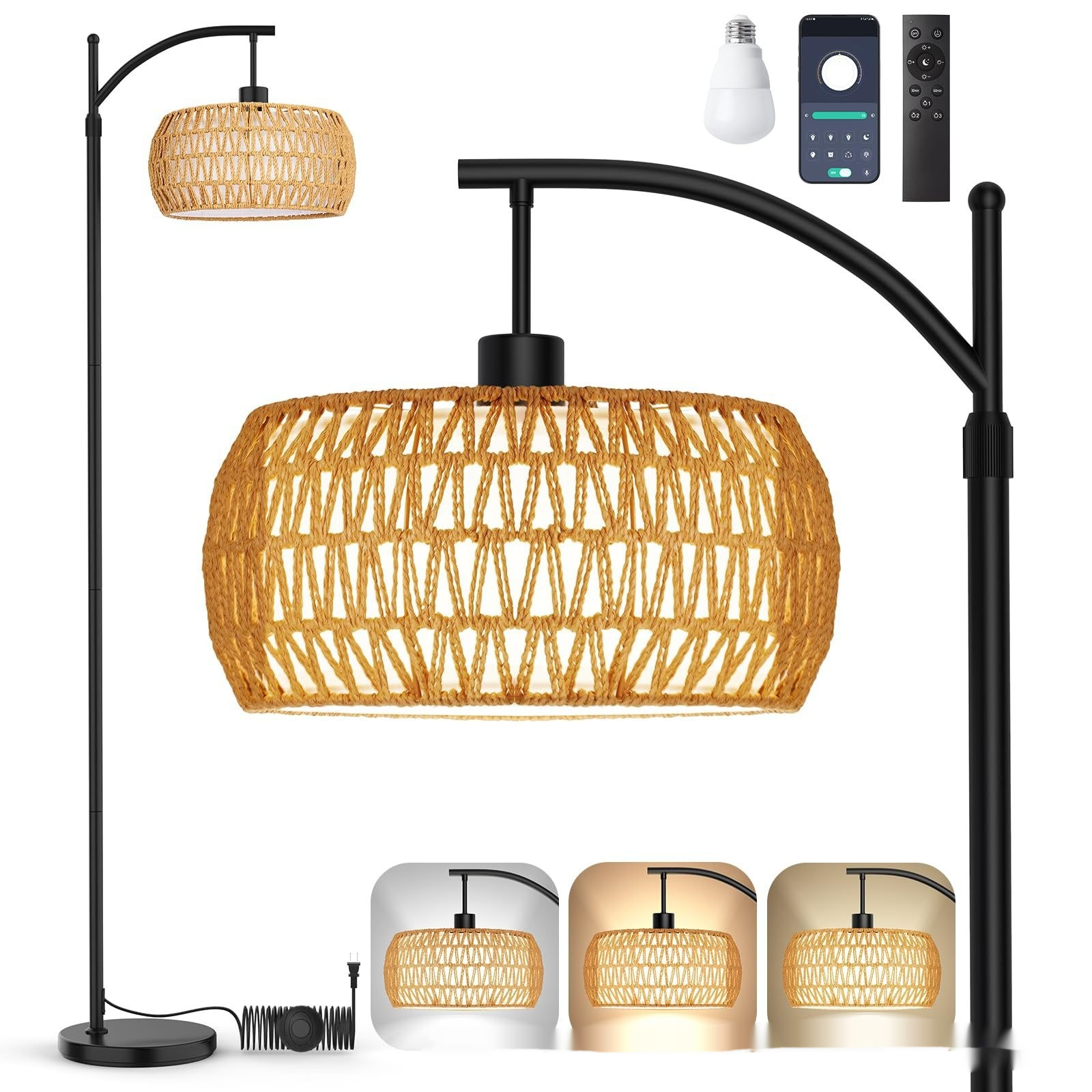 Light source power: light source not included, specifications: type d-au, electrical outlet:  - simple fashion personality living room floor lamp