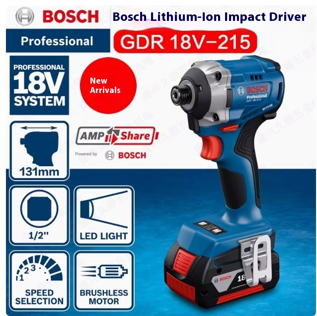 Lithium impact screwdriver rechargeable electric screwdriver electric batch short head