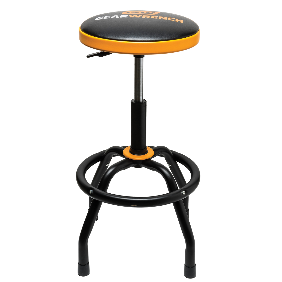 Gearwrench adjustable height swivel shop stool 26 inch to 31 inch