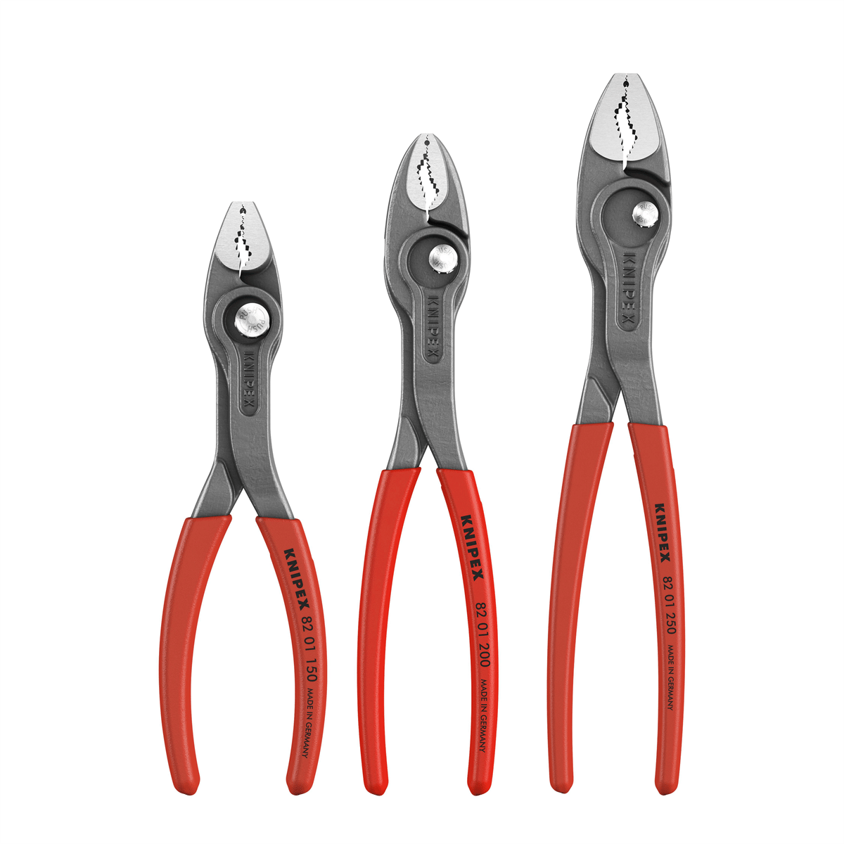 Knipex 3 pc twingrip pliers set, plastic dipped