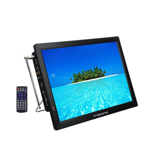 Trexonic Portable Rechargeable 14” LED TV