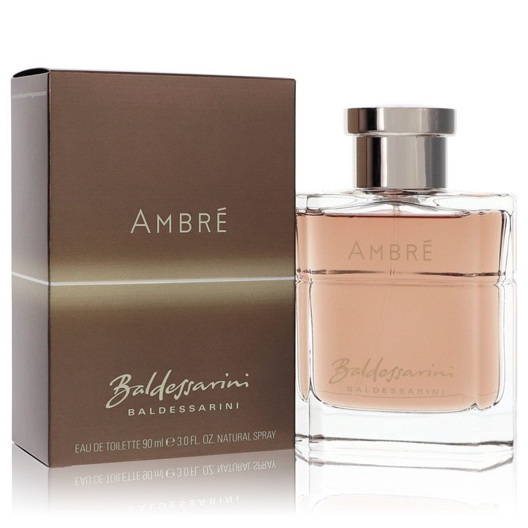 Baldessarini ambre by hugo boss eau de toilette spray 3 oz (men)