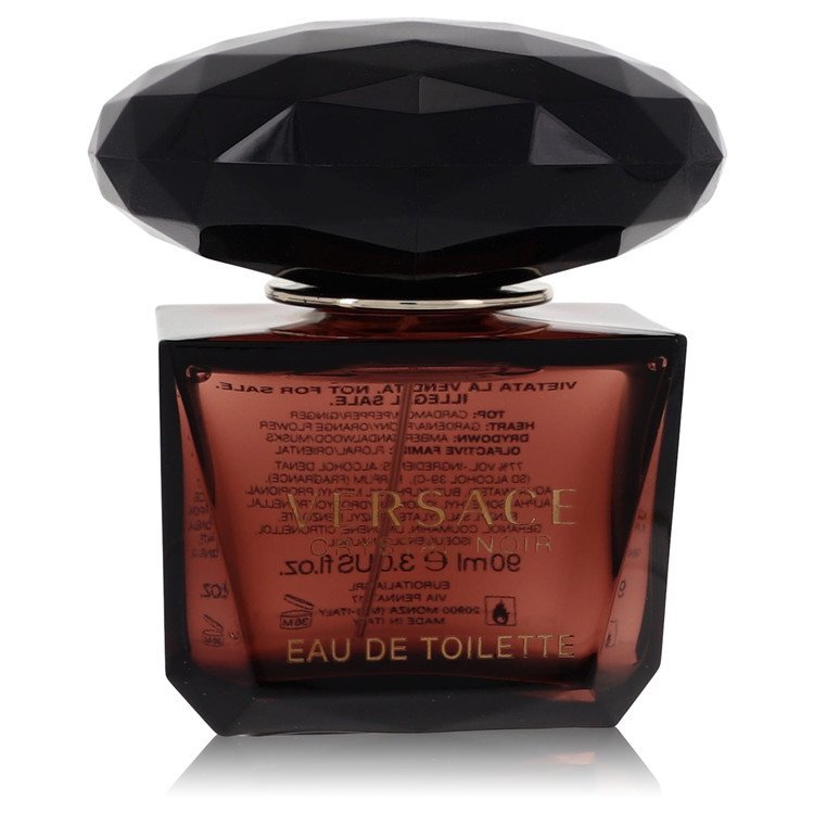 Crystal noir by versace eau de toilette spray (tester) 3 oz (women)