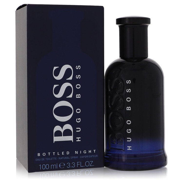 Boss bottled night by hugo boss eau de toilette spray 3.3 oz (men)