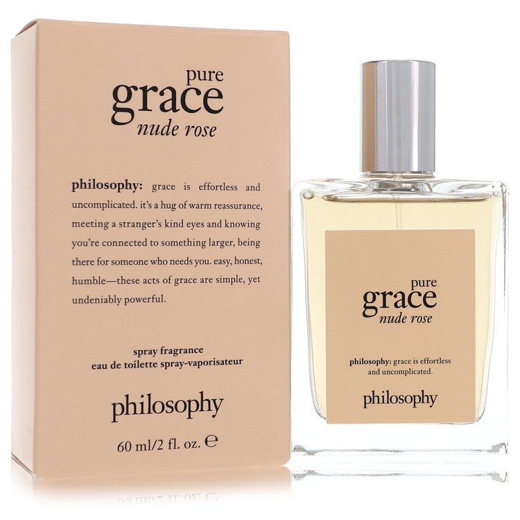 Pure grace nude rose by philosophy eau de toilette spray 2 oz (women)
