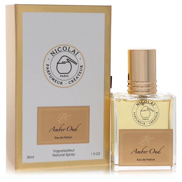 Nicolai amber oud by nicolai eau de parfum spray 1 oz (men)