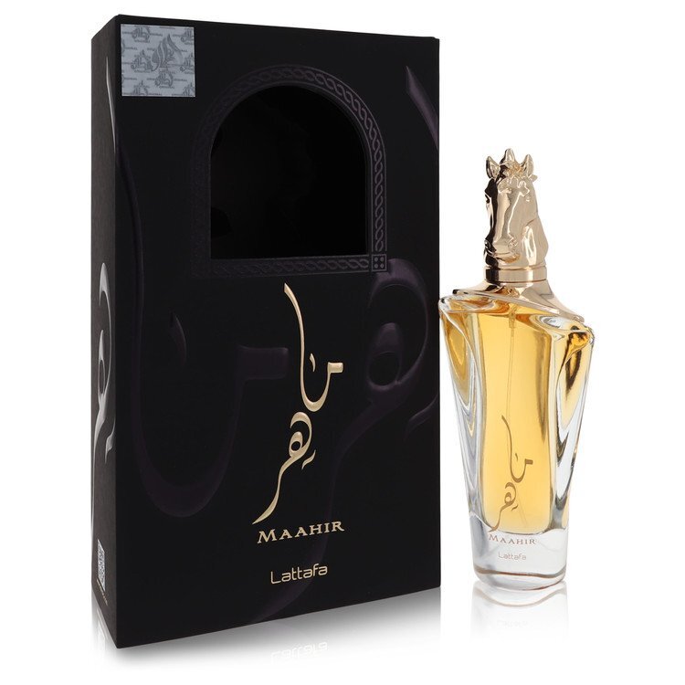 Lattafa maahir by lattafa eau de parfum spray (unisex) 3.4 oz (women)