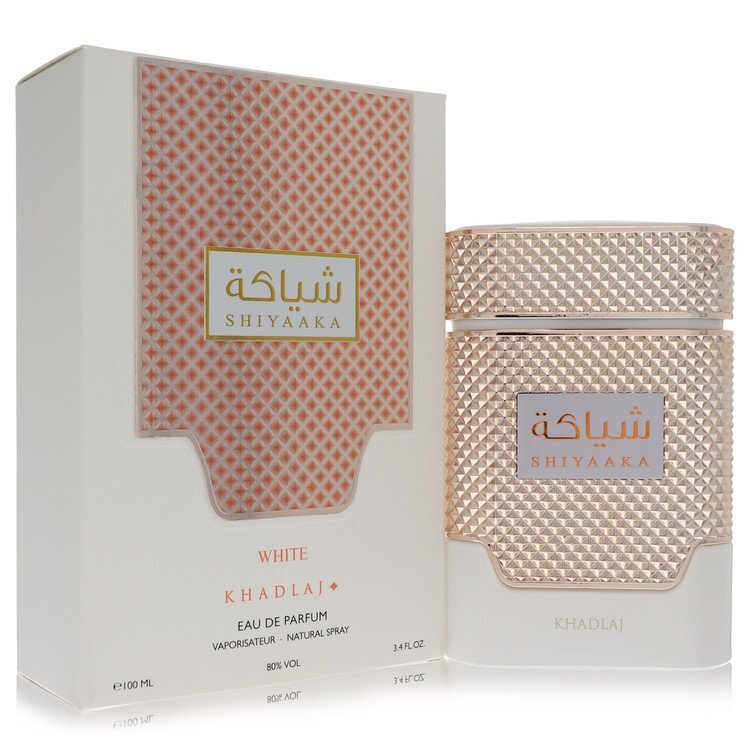 Khadlaj shiyaaka white by khadlaj eau de parfum spray 3.4 oz (men)
