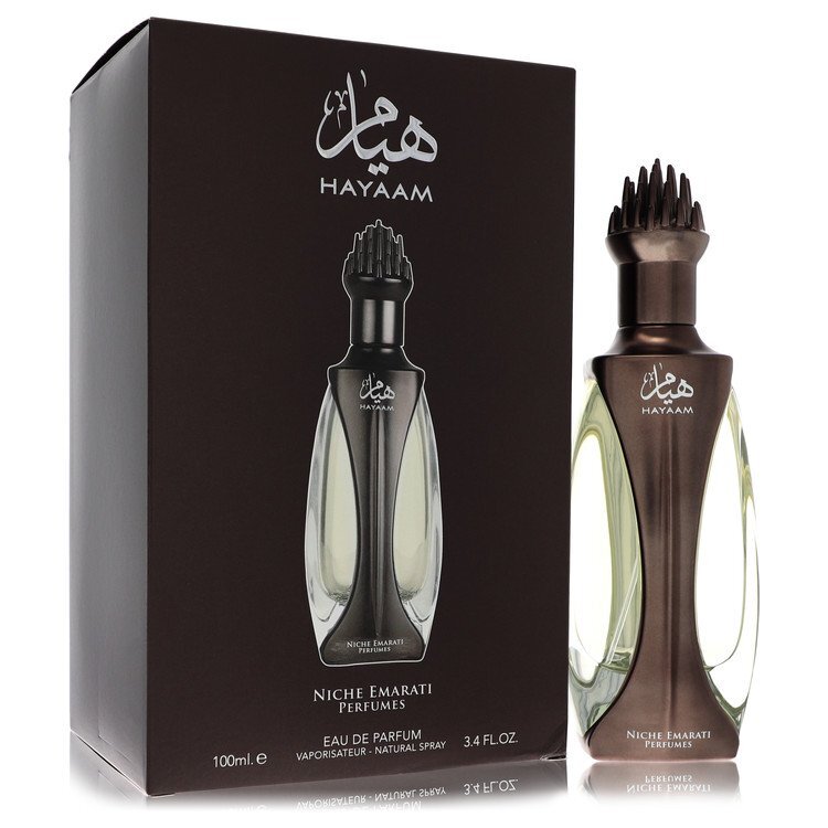 Niche emarati hayaam by lattafa eau de parfum spray (unisex) 3.4 oz (men)