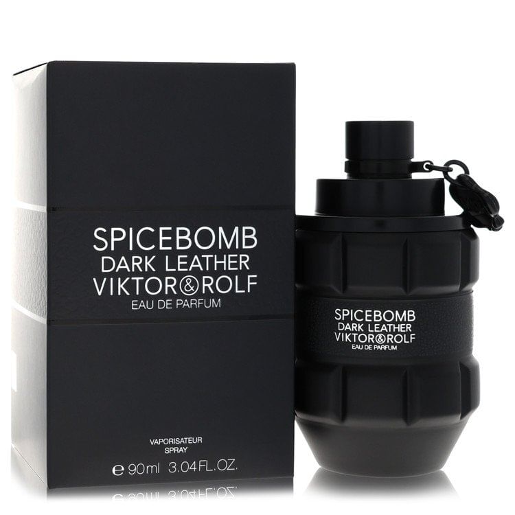 Spicebomb dark leather by viktor & rolf eau de parfum spray 3 oz (men)