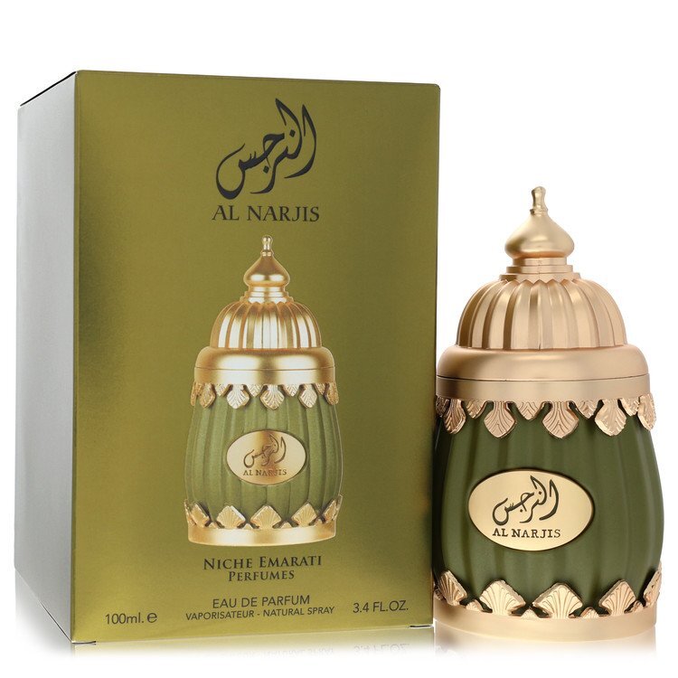 Niche emarati al narjis by lattafa eau de parfum spray (unisex) 3.4 oz (women)