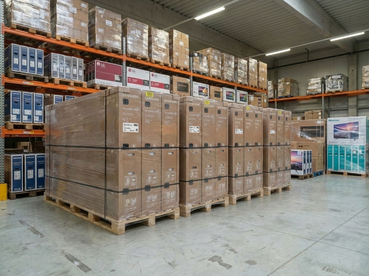 Wholesale Pallet - SAMSUNG 98” Class DU9000 Crystal UHD Smart TV