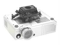 Rpau - universal projector mount - weight capacity: 50 lbs (22.7 kg) - black - a