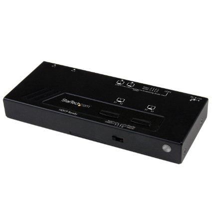 Switch between two hdmi sources on two hdmi displays - hdmi selector - hdmi matr